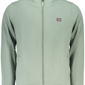 NORWAY 1963 MEN'S GREEN ZIP-UP SWEATSHIRT