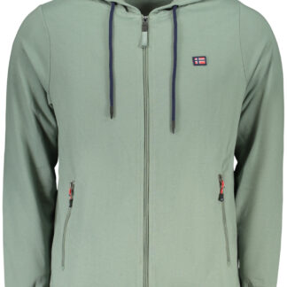 NORWAY 1963 MEN'S GREEN ZIP-UP SWEATSHIRT
