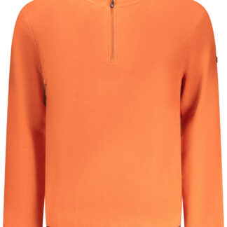 NORWAY 1963 MEN'S ORANGE ZIP-UP SWEATSHIRT