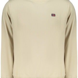 NORWAY 1963 MEN'S BEIGE ZIP-UP SWEATSHIRT