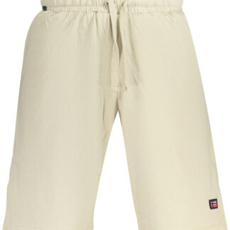 NORWAY 1963 MEN'S BEIGE BERMUDA SHORTS