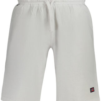 NORWAY 1963 MEN'S WHITE BERMUDA SHORTS