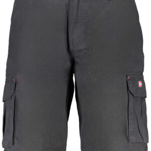 NORWAY 1963 BLACK MEN'S BERMUDA PANTS
