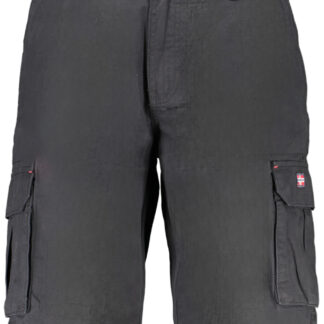 NORWAY 1963 BLACK MEN'S BERMUDA PANTS
