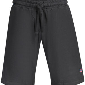 NORWAY 1963 MEN'S BLACK BERMUDA SHORTS