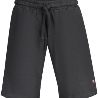 NORWAY 1963 MEN'S BLACK BERMUDA SHORTS