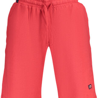 NORWAY 1963 MEN'S RED BERMUDA SHORTS