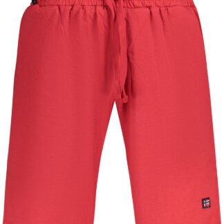 NORWAY 1963 MEN'S RED BERMUDA SHORTS