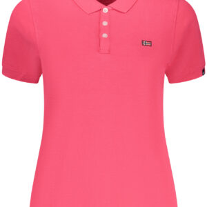 NORWAY 1963 WOMEN'S PINK SHORT-SLEEVE POLO SHIRT