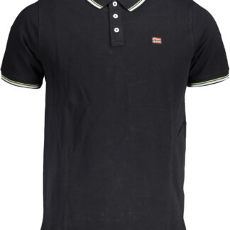 NORWAY 1963 MEN'S SHORT SLEEVE POLO BLACK