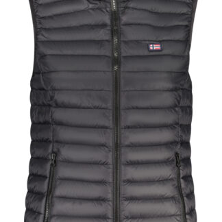 NORWAY 1963 WOMEN'S BLACK SLEEVELESS JACKET