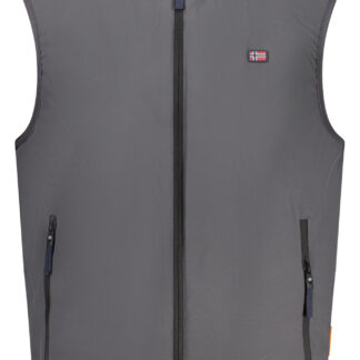 NORWAY 1963 MEN'S GRAY SLEEVELESS JACKET