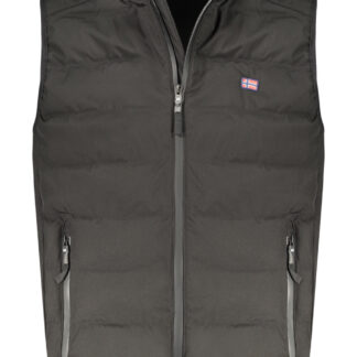 NORWAY 1963 MEN'S BLACK SLEEVELESS JACKET