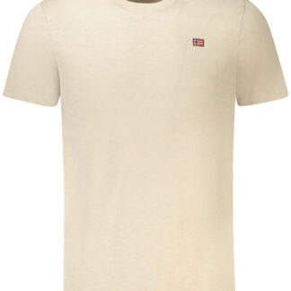 NORWAY 1963 MEN'S SHORT SLEEVE T-SHIRT BEIGE