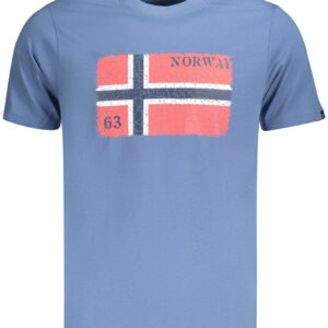 NORWAY 1963 MEN'S SHORT-SLEEVE T-SHIRT BLUE