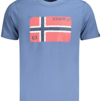 NORWAY 1963 MEN'S SHORT-SLEEVE T-SHIRT BLUE