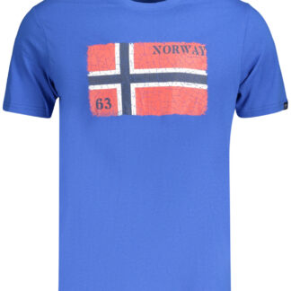 NORWAY 1963 MEN'S SHORT-SLEEVE T-SHIRT BLUE