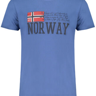NORWAY 1963 MEN'S SHORT SLEEVE T-SHIRT BLUE