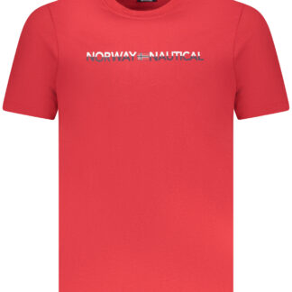 NORWAY 1963 MEN'S SHORT SLEEVE T-SHIRT RED