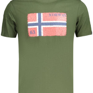 NORWAY 1963 MEN'S SHORT-SLEEVED T-SHIRT GREEN