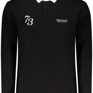PEPE JEANS MEN'S LONG-SLEEVED POLO SHIRT