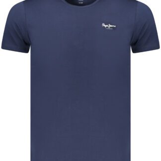 PEPE JEANS MEN'S SHORT SLEEVE T-SHIRT BLUE
