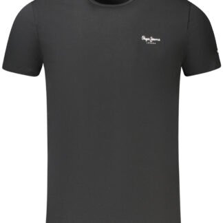 PEPE JEANS SHORT SLEEVE T-SHIRT MEN BLACK