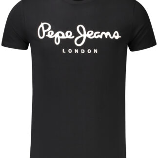 PEPE JEANS SHORT SLEEVE T-SHIRT MEN BLACK