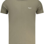 PEPE JEANS MEN'S SHORT-SLEEVED T-SHIRT GREEN