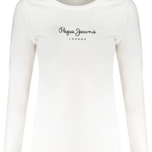 PEPE JEANS WOMEN'S LONG SLEEVE T-SHIRT WHITE