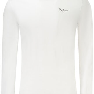 PEPE JEANS LONG SLEEVE T-SHIRT MEN WHITE