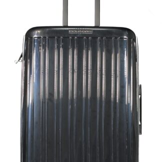 PIQUADRO MEDIUM TROLLEY MEN BLACK