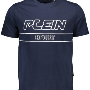 PLEIN SPORT SHORT SLEEVE T-SHIRT MEN BLUE