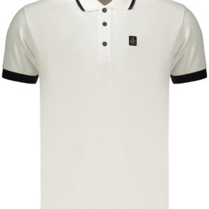 REFRIGIWEAR MEN'S SHORT-SLEEVE POLO SHIRT WHITE