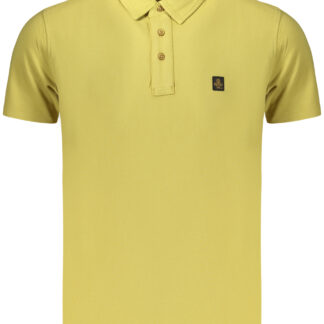 REFRIGIWEAR MEN'S SHORT-SLEEVE POLO SHIRT YELLOW