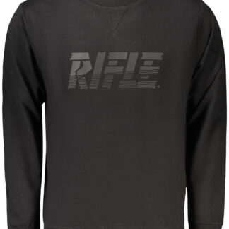 RIFLE MEN'S BLACK ZIP-UP SWEATSHIRT