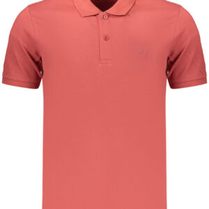 MEN'S RED SHORT-SLEEVE RIFLE POLO