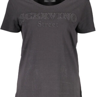 SCERVINO STREET WOMEN'S SHORT SLEEVE T-SHIRT BLACK