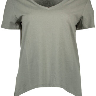 SILVIAN HEACH GREEN WOMAN SHORT SLEEVE T-SHIRT
