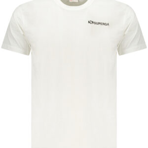 SUPERGA MEN'S SHORT-SLEEVE T-SHIRT WHITE