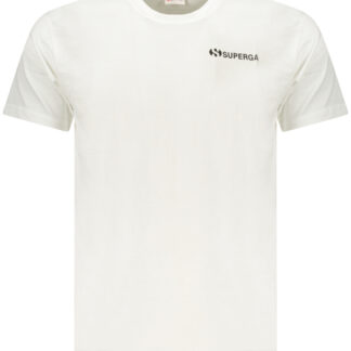 SUPERGA MEN'S SHORT-SLEEVE T-SHIRT WHITE