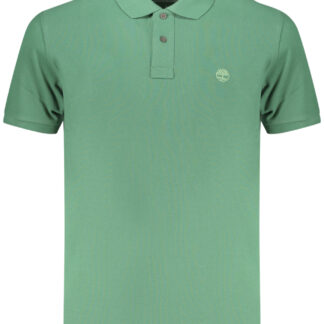 TIMBERLAND MEN'S SHORT-SLEEVE POLO SHIRT GREEN