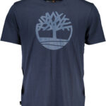 TIMBERLAND MEN'S SHORT SLEEVE T-SHIRT BLUE