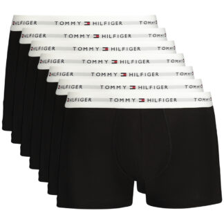 TOMMY HILFIGER MEN'S BLACK BOXER