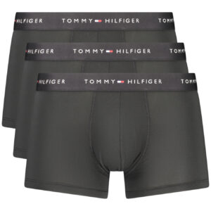 TOMMY HILFIGER MEN'S BLACK BOXER