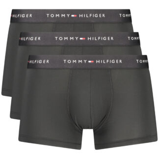 TOMMY HILFIGER MEN'S BLACK BOXER