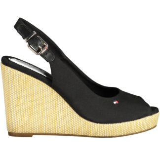TOMMY HILFIGER WOMEN'S SANDAL FOOTWEAR BLACK