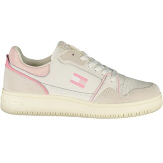 TOMMY HILFIGER WOMEN'S WHITE SPORTS SHOES