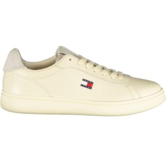TOMMY HILFIGER MEN'S BEIGE SPORTS SHOES
