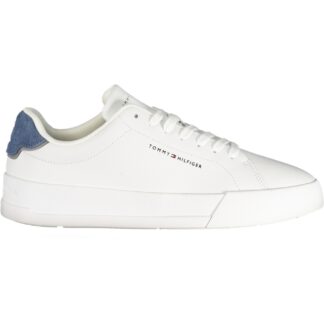 TOMMY HILFIGER MEN'S WHITE SPORTS SHOES